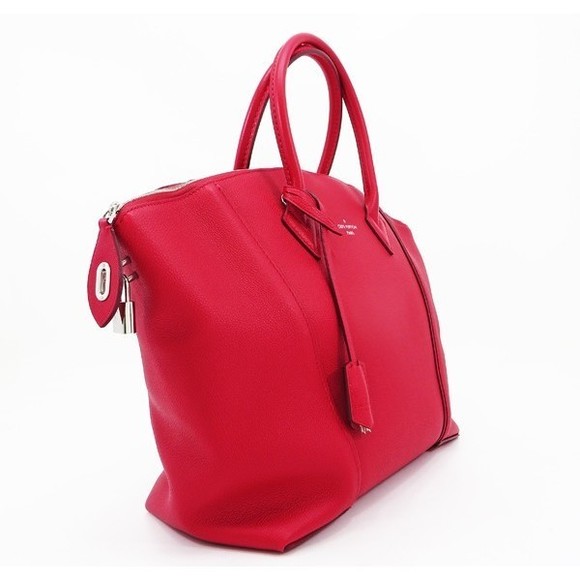 Louis Vuitton Lockit MM 2way Bag Parnacea Framboise - Picture 5 of 9